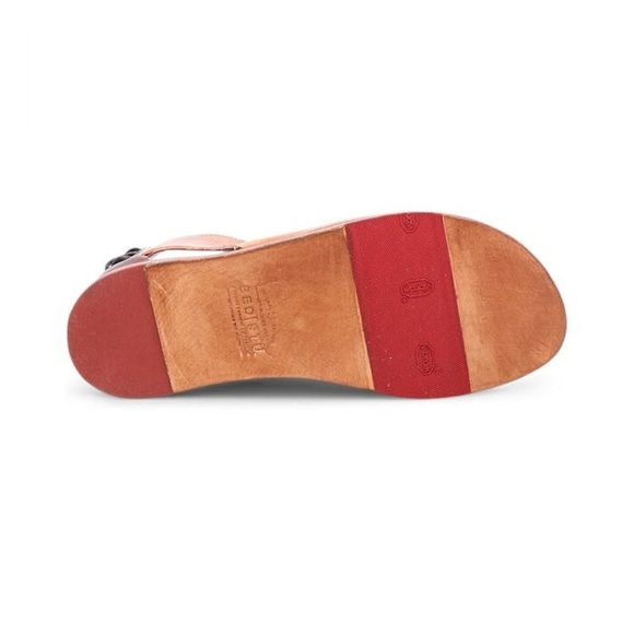 Bed Stu Zoraida Leather Sandals Pecan Almond Rustic - Picture 4 of 7